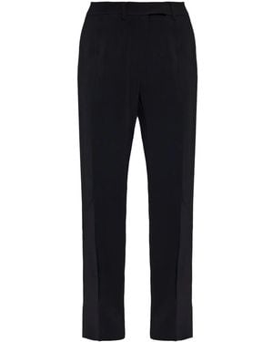 Emporio Armani Slim-Legged Tailored Trousers - Blue