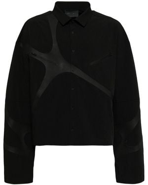 HELIOT EMIL Insterno Over Shirt - Black