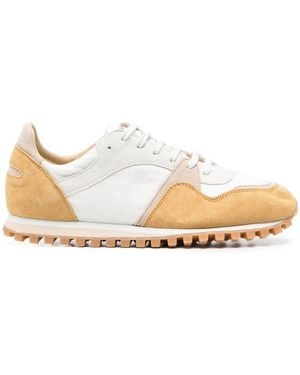 Spalwart Panelled Low-Top Sneakers - Natural
