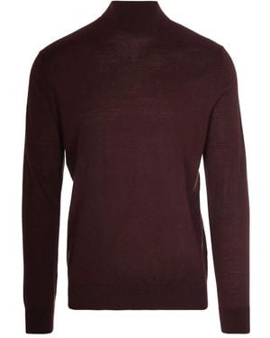 Ballantyne Turtleneck Sweater - Red