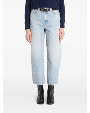 Tommy Hilfiger Light-Wash Barrel Jeans - Blue