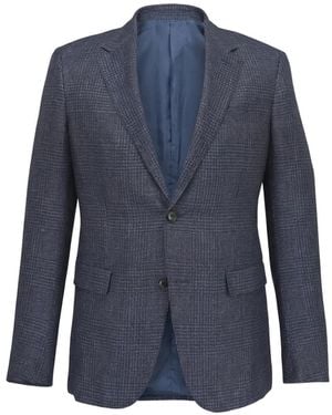 ZEGNA Textured Blazer - Blue