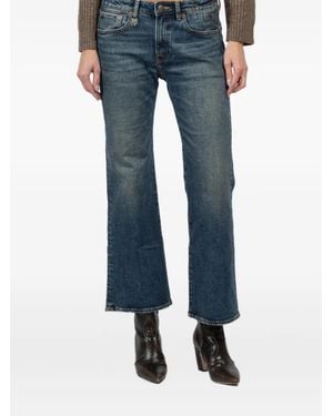 R13 Faded Cotton Jeans - Blue