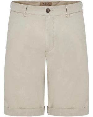 40 Weft Cuffed Shorts - Natural