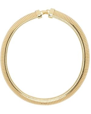 Anine Bing Collar De Cadena Coil - Metálico