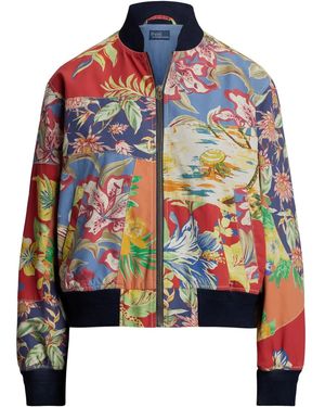 Polo Ralph Lauren フローラル ボンバージャケット - マルチカラー