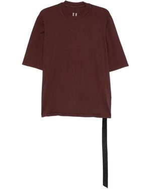 Rick Owens オーガニックコットン Tシャツ - レッド