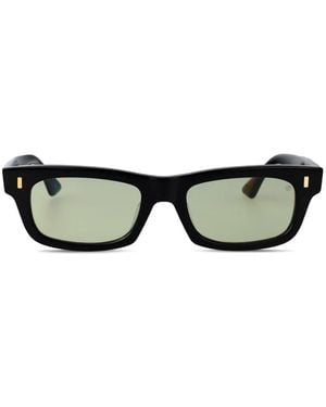 FIVEFOURFIVE 545 02 Rectangle-Frame Sunglasses - Black