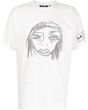 Haculla Caught My Eye Tシャツ - ホワイト