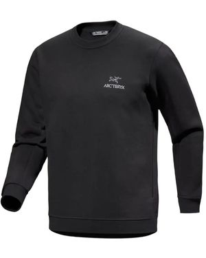 Arc'teryx Emblem Logo Crew-Neck Sweatshirt - Grey