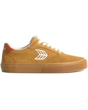 CARIUMA Naioca Suede Lace-Up Sneakers - Brown