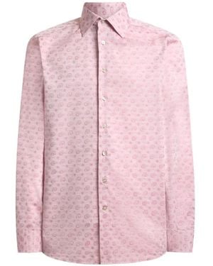 Etro Fil Coupé Paisley Motif Shirt - Pink