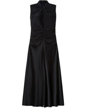 Isabel Marant Delfi Silk Dress - Black
