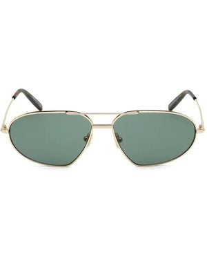 Tom Ford Getönte Pilotenbrille - Grün