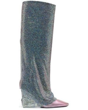 Benedetta Bruzziches Christine 90Mm Boots - Blue