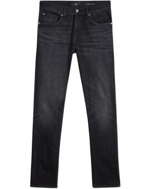 7 For All Mankind Button-Fastening Jeans - Blue