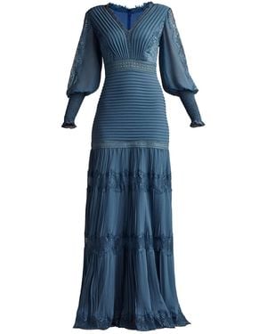 Tadashi Shoji Nyssa Gown - Blue