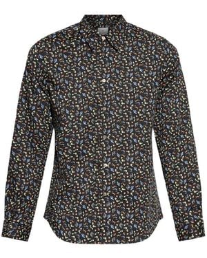 Paul Smith Camicia A Fiori - Grigio