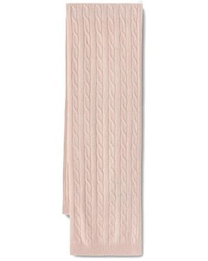 GANT Schal Mit Zopfmuster - Pink