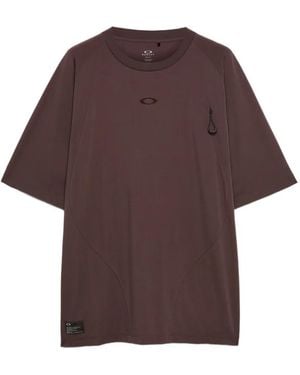 Oakley Fgl Union Logo-Embroidered Panelled T-Shirt