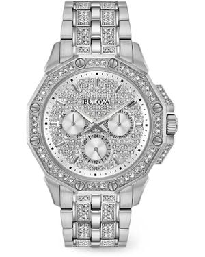 Bulova Octava 42Mm Watch - Gray