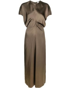 TOTEME Slouch Waist Maxi Dress - Natural