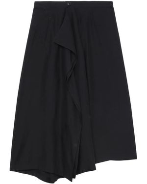 Y's Yohji Yamamoto クロップドパンツ - ブラック