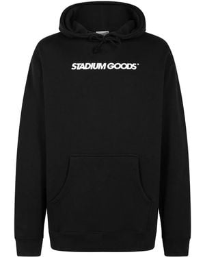 Stadium Goods Camiseta Con Logo Horizontal - Negro