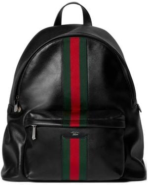 Gucci Mochila Web Trademark - Negro