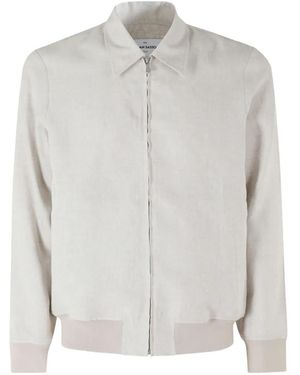 Gran Sasso Jacke Mit Geripptem Saum - Grau