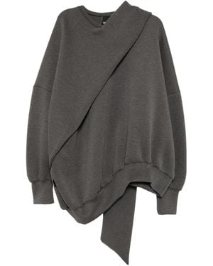 GDeL by gaze de lin Sweat À Détail De Foulard - Gris