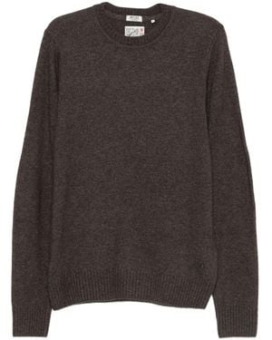 Impure Charlie Crew-Neck Sweater - Brown
