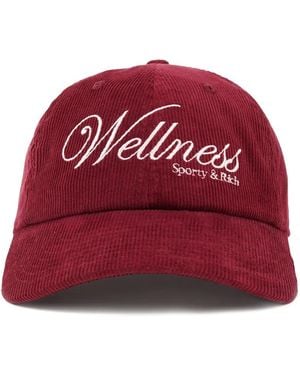Sporty & Rich バーガンディウールキャップ レディース Sporty & Rich 帽子 | オンラインセールは最大40%オフ | Lyst