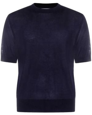 Seven Gauge Short-Sleeve T-Shirt - Blue