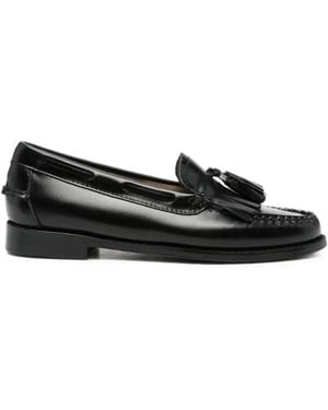 G.H. Bass & Co. Esther Kiltie Tassels Loafers - Black