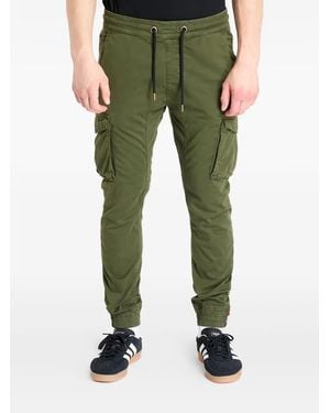 Alpha Industries Cargohose aus Twill - Grün