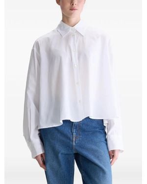 Bellerose Java Box-Pleat Shirt - White
