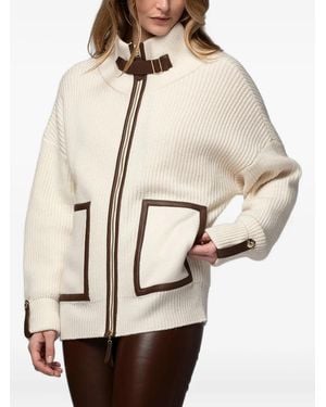 Max & Moi Gelaia Cardigan - Natural