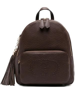 Liu Jo Rucksack Mit Logo-Prägung - Braun