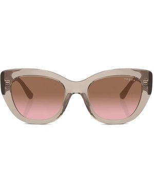 Vogue Eyewear Lunettes De Soleil À Monture Papillon - Rose