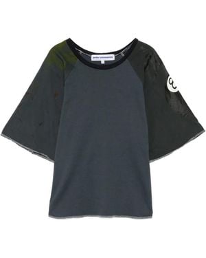 Stain Shade Camiseta De Manga Raglán - Negro