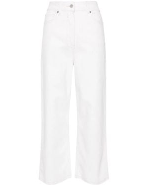 IRO Vaqueros Martine Capri Rectos - Blanco