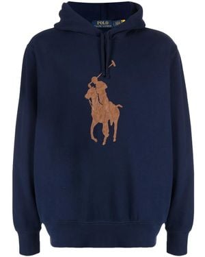 Polo Ralph Lauren Polo Pony Fleece Hoodie - Blue