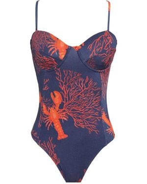 Brigitte Bardot Maithe Swimsuit - Blue
