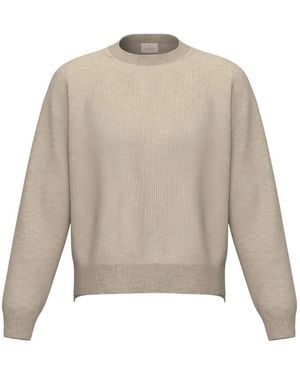 Emme Crew-Neck Wool Jumper - Natural