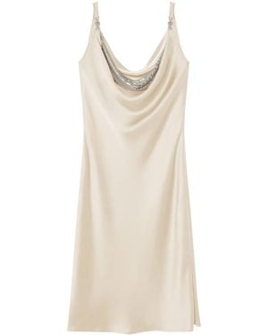 Versace Robe-Nuisette Metal Mesh - Neutre