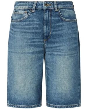 Liu Jo Denim Bermuda Shorts - Blue
