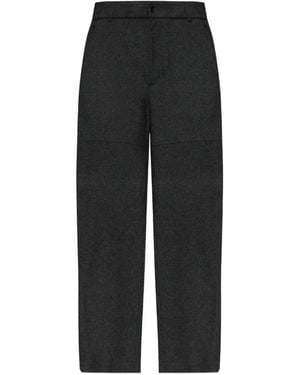 Moncler Straight-Leg Pants - Black