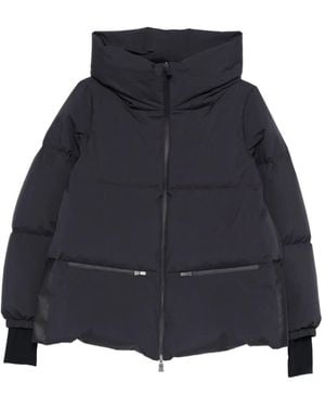 Herno Jack Met Trechterhals - Blauw