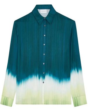 Significant Other Vilte Gradient Button Shirt - Green